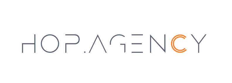 Логотип — HOP.AGENCY